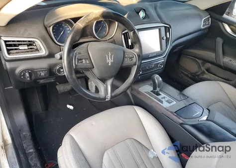 2015 Maserati Ghibli S из США, поврежденный, VIN ZAM57RTAXF1130599